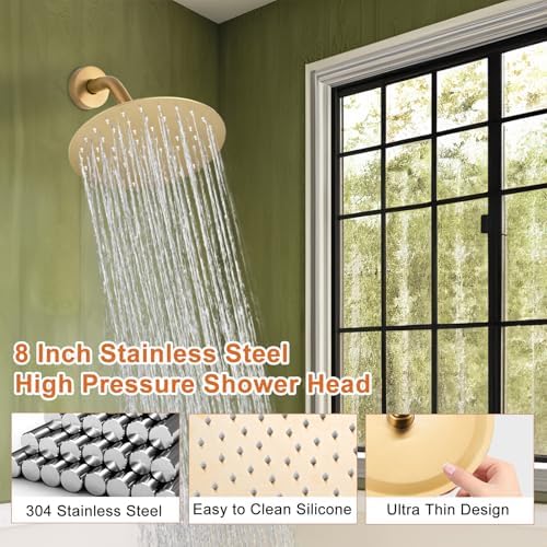 Sleek Matte Black Shower Head