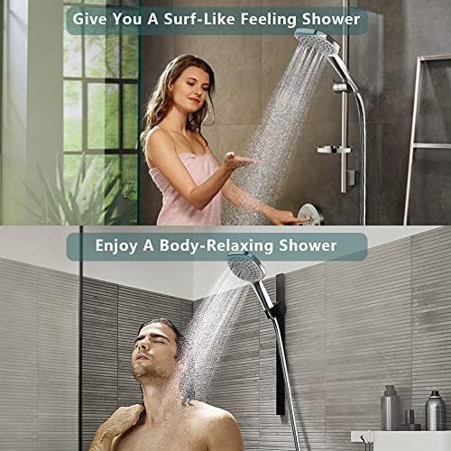 High Pressure Handheld Shower Head with 3 Spray Modes