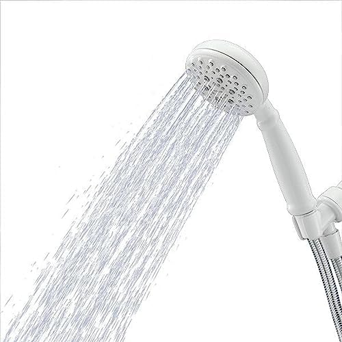 Moen Banbury Glacier White 5-Spray Handheld Shower Head