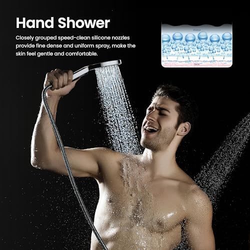 KIBI Cube Handheld Shower Head with 3 Modes