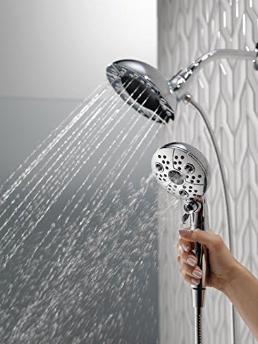 Delta H2Okinetic 5-Spray Shower Head with Magnetic Docking