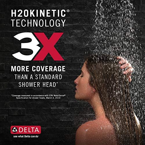 Delta Faucet 5-Spray 2-in-1 Dual Handheld Shower Head