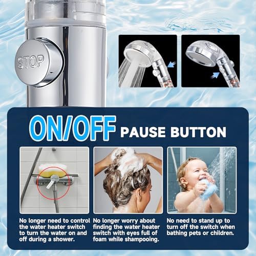 Hard Water Filtered Shower Head