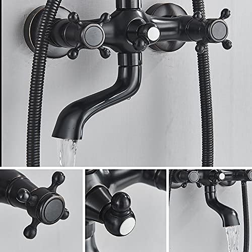 NeierThodore Oil Rubbed Bronze Shower Faucet Set