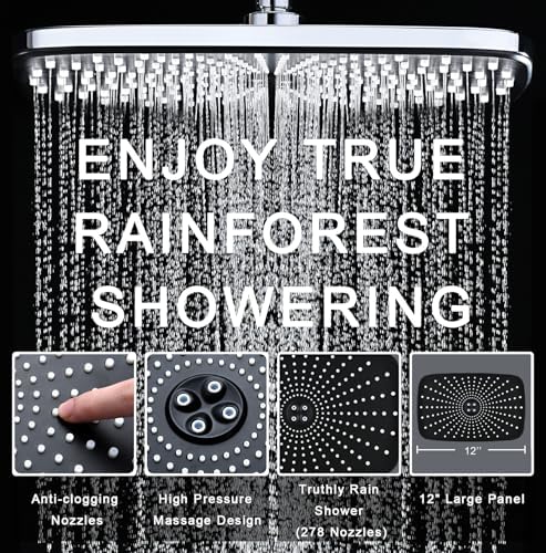 High-Pressure Rain Shower Head