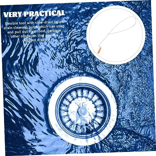DOITOOL Long Reach 22M Drain Hair Catcher Steel Wire Unclogger