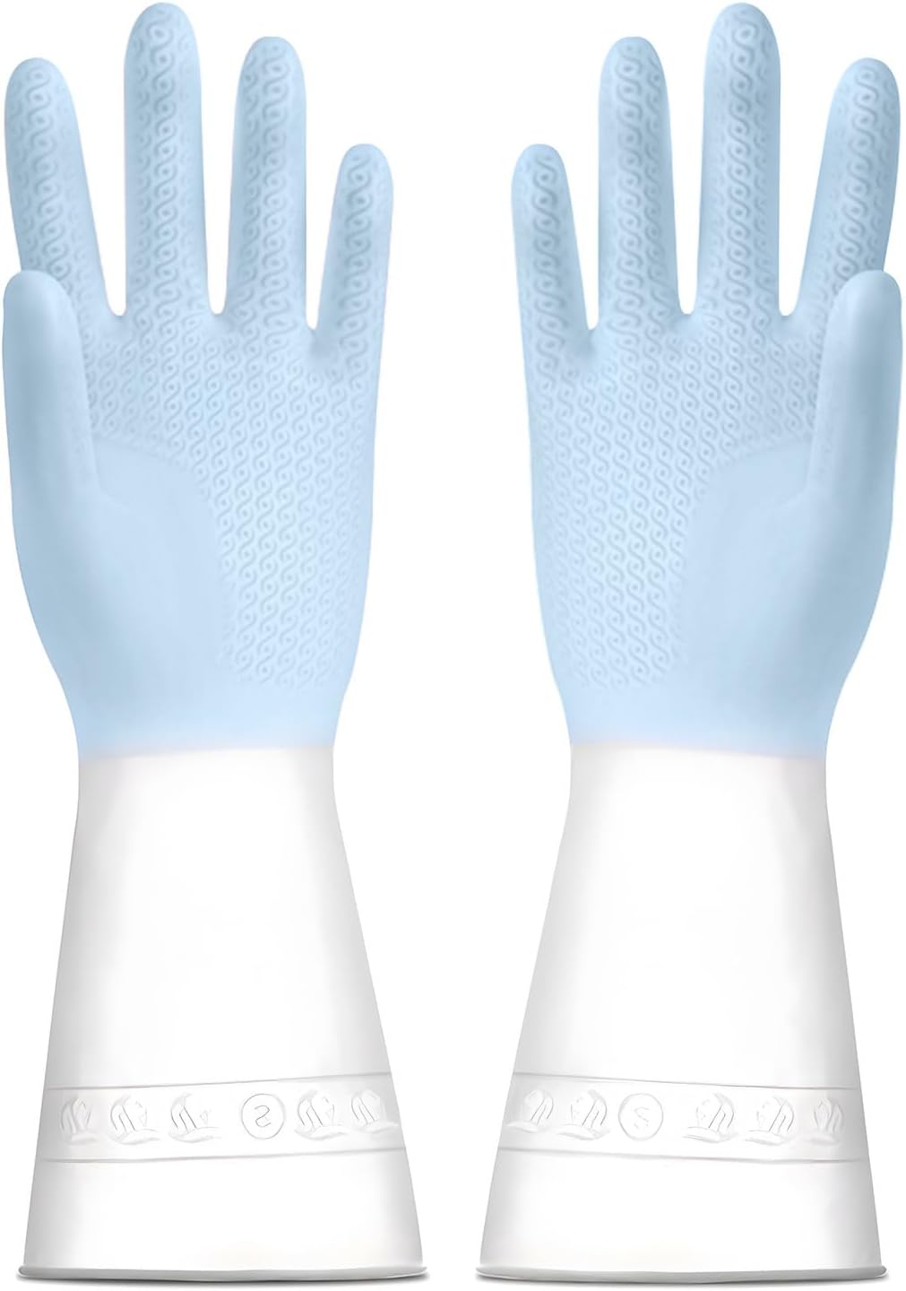 GJV 1-Pair Reusable Kitchen Gloves Multi-Purpose Writing Cleaning and Pet Care Gloves